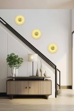 Lampa ścienna ONDA złota (MSE1501100146) - Moosee