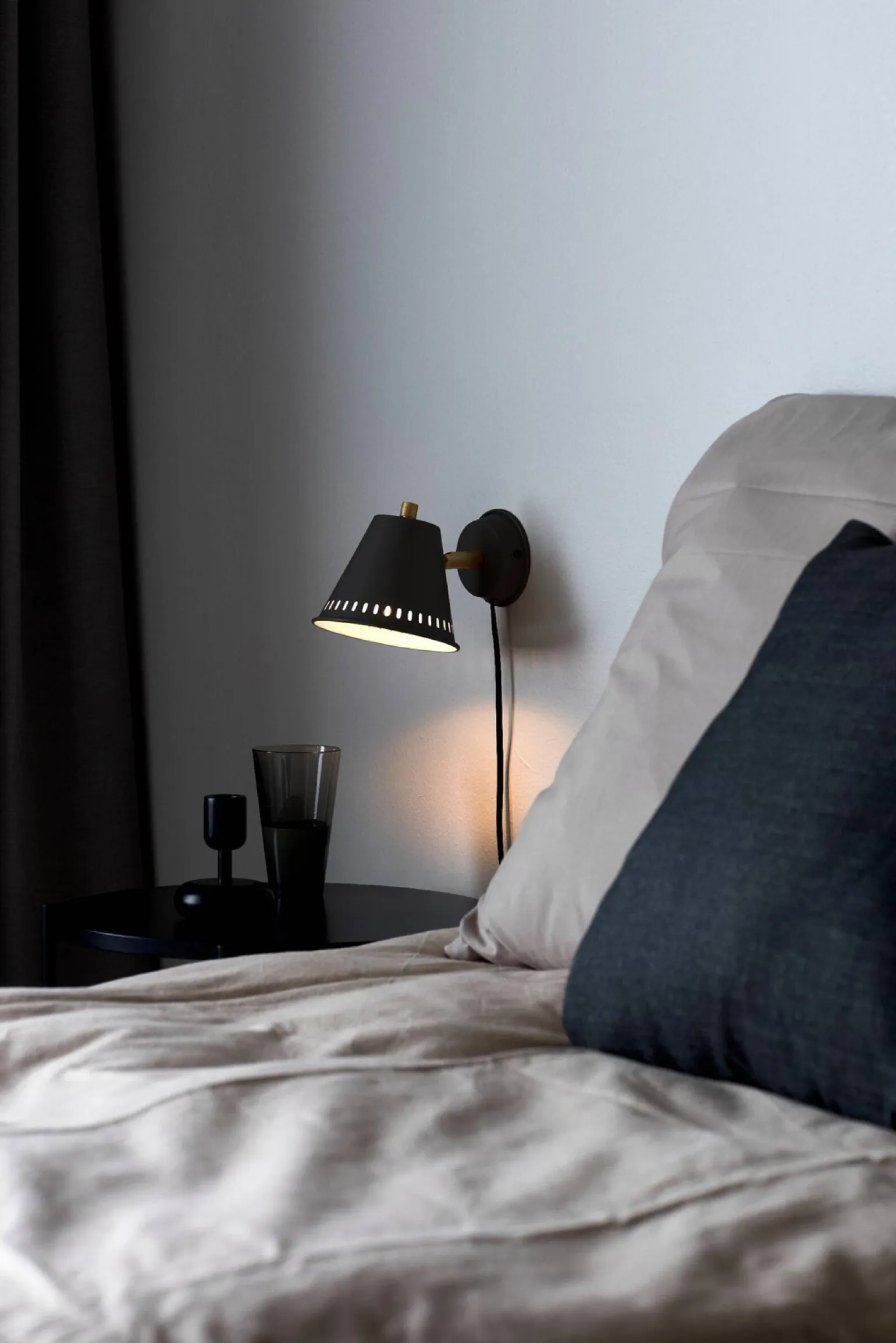 Lampa ścienna PINE Nordlux GU10 15W Metal Czarny