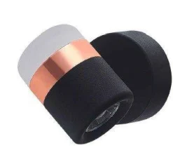 Lampa ścienna POCCO LED czarna (D9926W black) - Step into Design