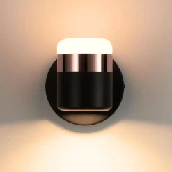 Lampa ścienna POCCO LED czarna (D9926W black) - Step into Design