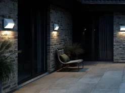 Lampa ścienna PONTIO Nordlux GU10 2X25W Aluminium Biały