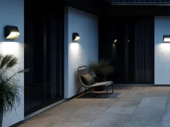 Lampa ścienna PONTIO Nordlux GU10 2X25W Aluminium Biały