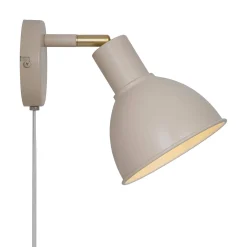 Lampa ścienna POP Nordlux E27 18W Metal Beżowy