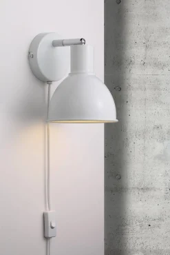 Lampa ścienna POP Nordlux E27 18W Metal Biały