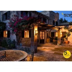 Lampa ścienna Quadrulo i z czujnikiem ruchu (1002402) - SLV