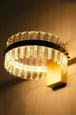Lampa ścienna SATURNUS WALL złota - LED (MSE01040015) - Moosee