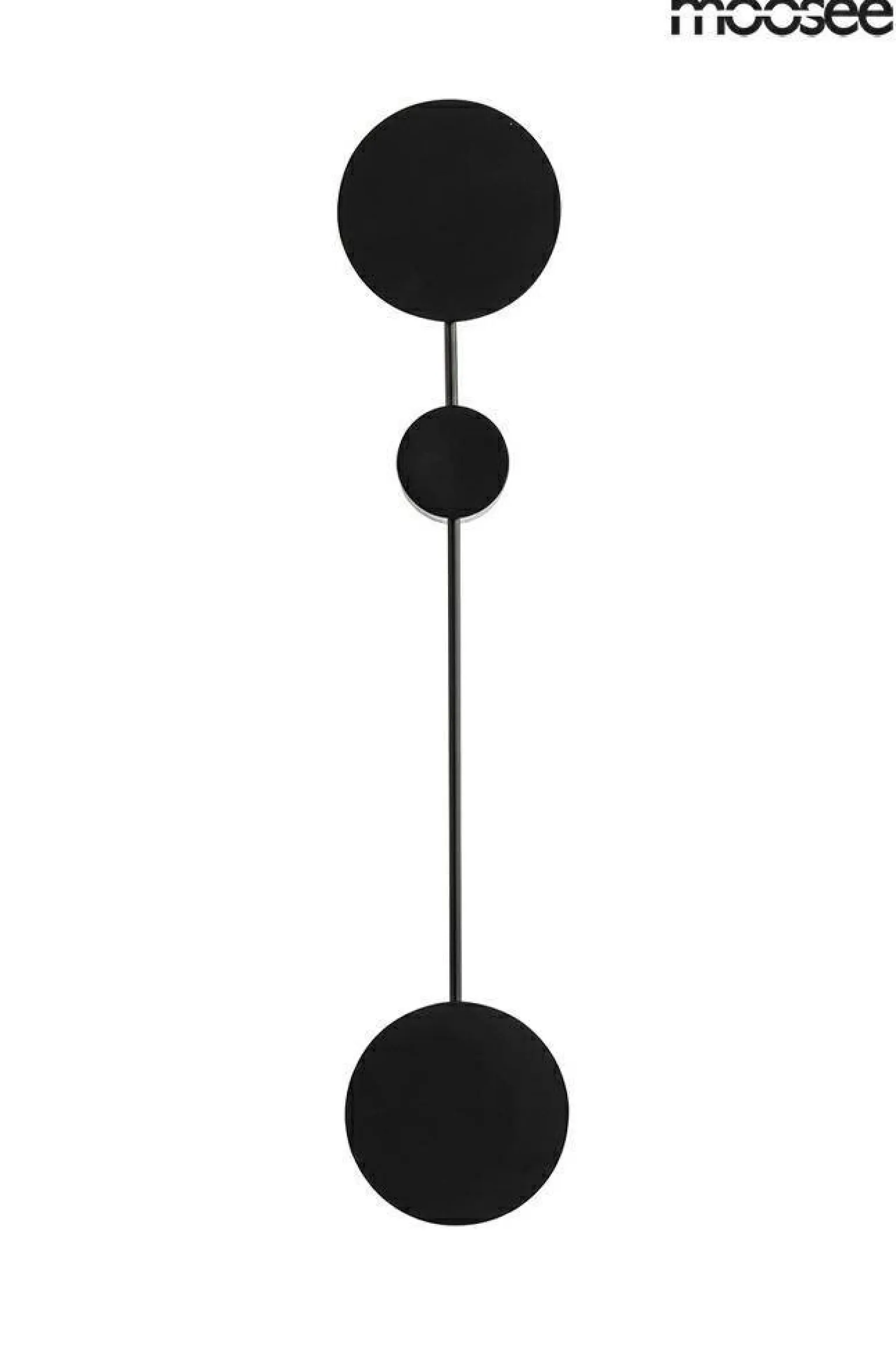 Lampa ścienna SHADOW 2 czarna (MSE010100353) - Moosee