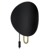 Lampa ścienna SPARGO Nordlux E27 25W Metal Czarny/Mosiężny
