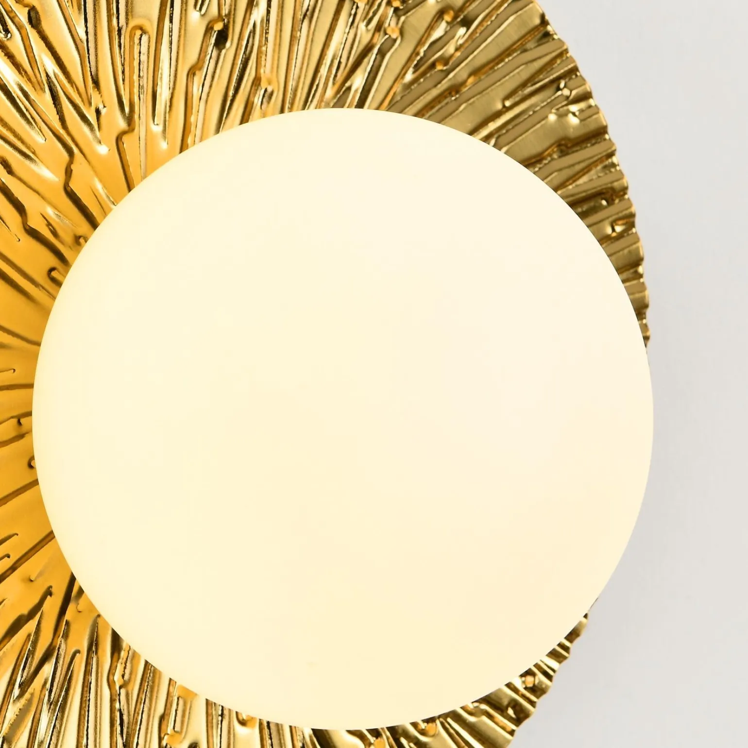 Lampa ścienna SUN M złota 35 cm (ST-FB230946-D35) - Step into Design