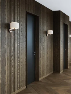 Lampa ścienna TAKAI Nordlux E27 25W Tekstylia Beżowy