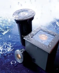 Lampa do montażu w podłożu (okrągła) IP67 6W COB, 3000K -ciepła biel (D730211)