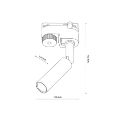 Lampa do szynoprzewodu TRACER WHITE G_9 (4956) - TK Lighting
