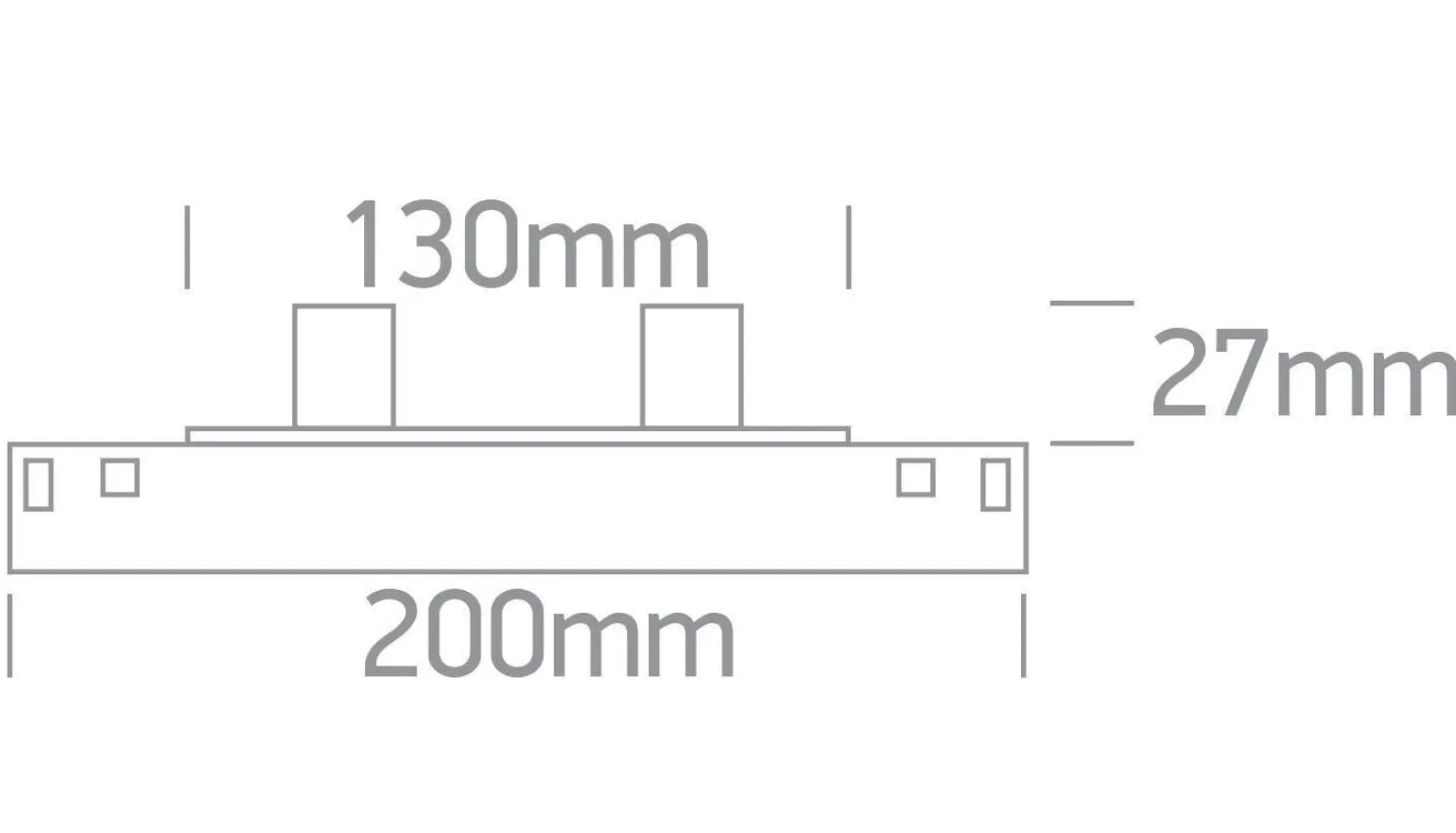 Lampa do szyny magnetycznej SONE 2 czarny LED 3000K 4W 200lm () - MakeYourLight