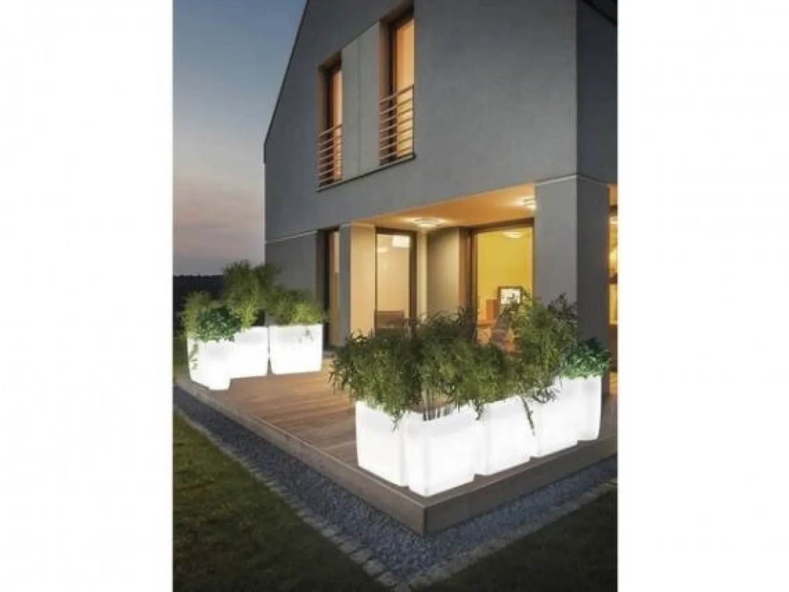 Lampa donica kwadratowa FLOWERPOT L (9713) - Nowodvorski