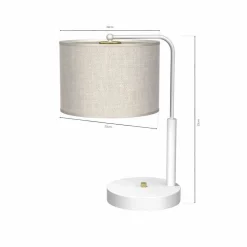 Lampa gabinetowa LINO BIEL / LEN 1xE27 (MLP7502) - Milagro