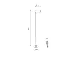 Lampa gruntowa RUBY LED (11542) - Nowodvorski