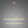 Lampa Ledowe Okręgi No. 2 Φ100 cm in 3k złota ściemnialna Altavola Design (LA074/P_100_in_3k_gold_dimm) - ALTAVOLA DESIGN