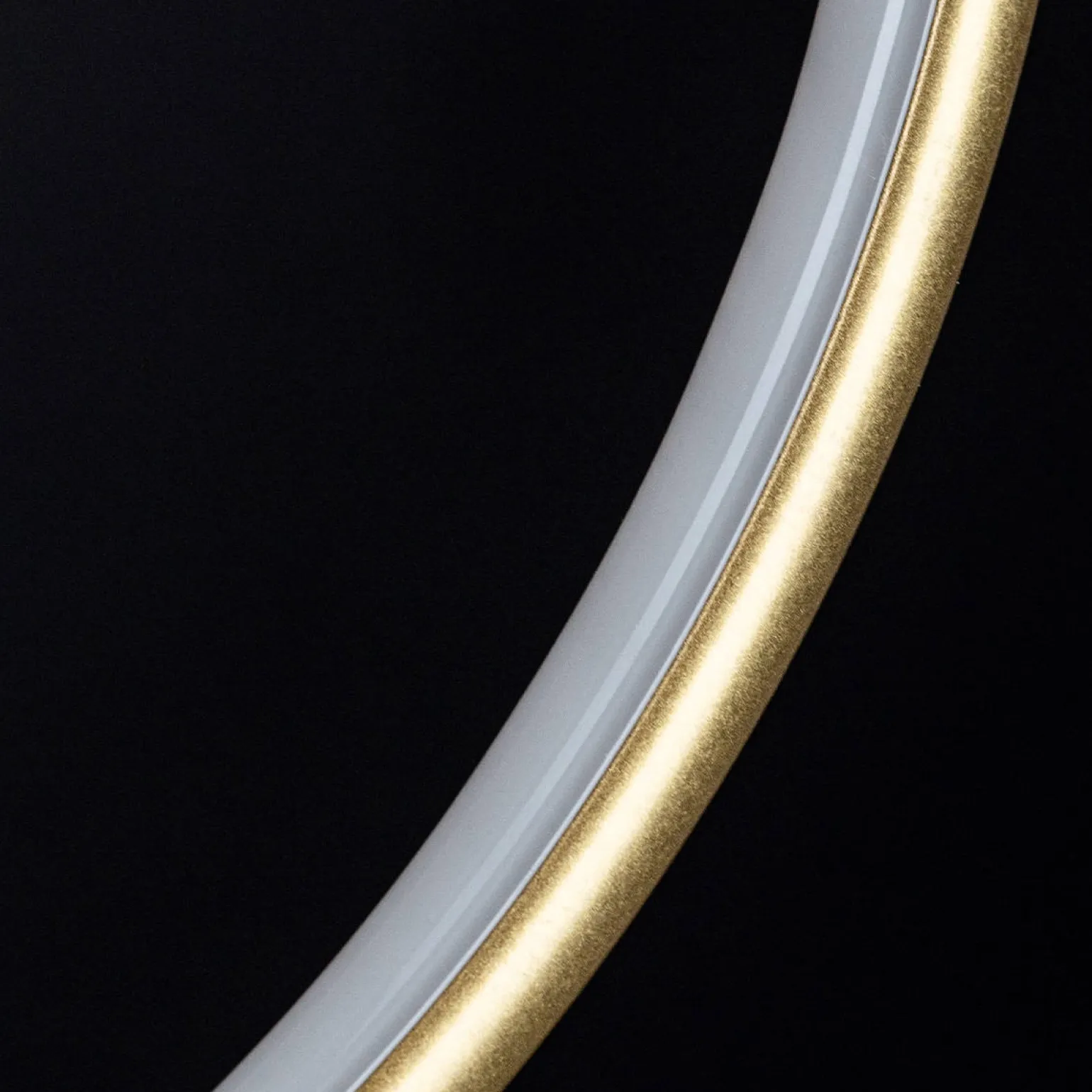 Lampa Ledowe Okręgi No. 2 Φ100 cm in 3k złota ściemnialna Altavola Design (LA074/P_100_in_3k_gold_dimm) - ALTAVOLA DESIGN