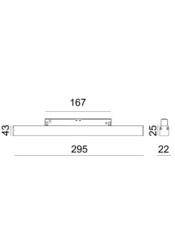 Lampa magnetyczna GALAXY CM G2 10- 15W Black IP20 CRI90 3000K (033375B) - ZARlight