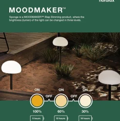 Lampa na baterie SPONGE Nordlux LED Tworzywo sztuczne Biały