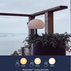 Lampa na baterie SPONGE Nordlux LED Tworzywo sztuczne Biały