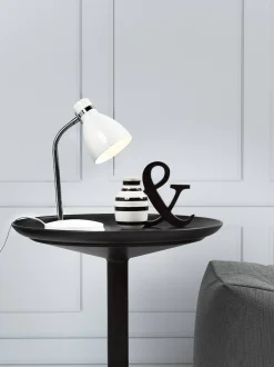 Lampa na biurko CYCLONE Nordlux E14 15W Metal Biały