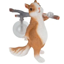 Lampa na komodę do pokoju dziecka Wiewiórka Verka Ruda (TL0106) - Yaskr