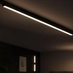 Lampa na szynie, sterowana aplikacją Slim Magnetic Track Czarny 91cm 30W LED Tuya CCT (ML2199) - Milagro