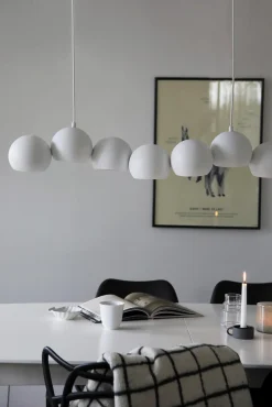 Lampa nad stół CUPOLO 7L Sand White (108859) Markslojd