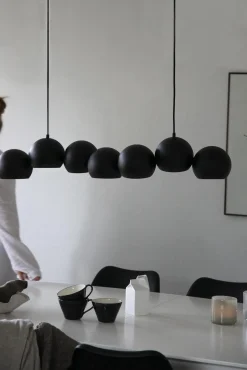 Lampa nad stół CUPOLO 7L Sand Black (108860) Markslojd