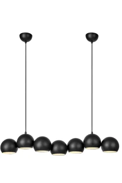 Lampa nad stół CUPOLO 7L Sand Black (108860) Markslojd