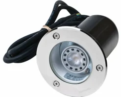 Lampa najazdowa i dogruntowa RENA 1550 STAINLESS STEEL LED Gu10 5,5W 3000K EEI G Norlys