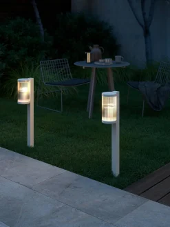 Lampa ogrodowa COUPAR Nordlux E27 25W Aluminium Beżowy