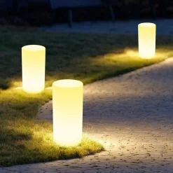 Lampa ogrodowa kolumna TUBE LED RGBW 16 kolorów 80 cm (ES-DC030) - Step into Design