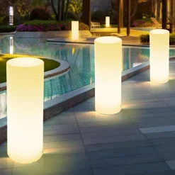 Lampa ogrodowa kolumna TUBE LED RGBW 16 kolorów 96 cm (ES-DC031) - Step into Design