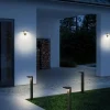 Lampa ogrodowa RICA Nordlux SolarLed Stal nierdzewna Czarny