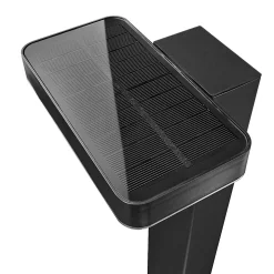 Lampa ogrodowa RICA Nordlux SolarLed Stal nierdzewna Czarny