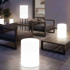 Lampa ogrodowa stolik TUBE LED RGBW 16 kolorów 40 cm (ES-SF051) - Step into Design