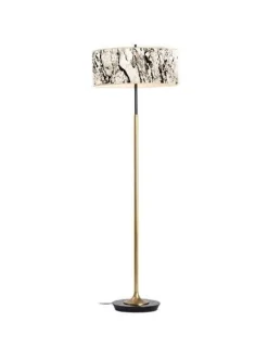 Lampa podłogowa 6629 Marble Stone 601B 38 x 153 cm (ABIGALI-MFLR-6629-601B)
