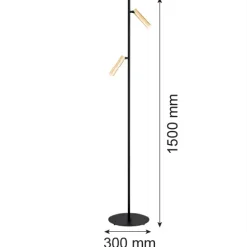 Lampa podłogowa 2 pł. TORRE (7083) - Argon