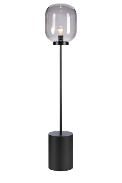 Lampa Podłogowa BROOKLYN 1L Black/Smoke (108425) - Markslojd