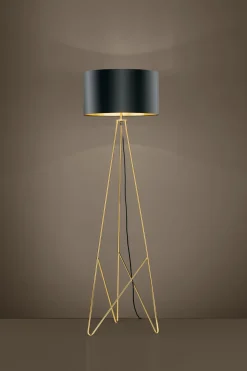 Lampa Podłogowa CAMPORALE mosiądz (39231) - EGLO