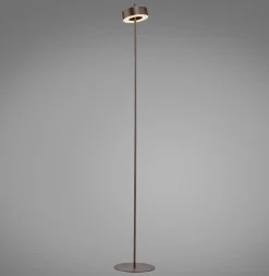 Lampa podłogowa ściemnialna, sterowana Smart Q-ROTATE BRĄZOWA (324-34) - Paul Neuhaus