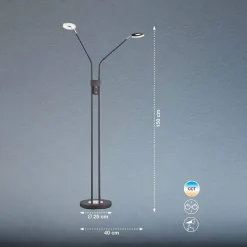 Lampa Podłogowa Dent (40300) - Fischer&Honsel