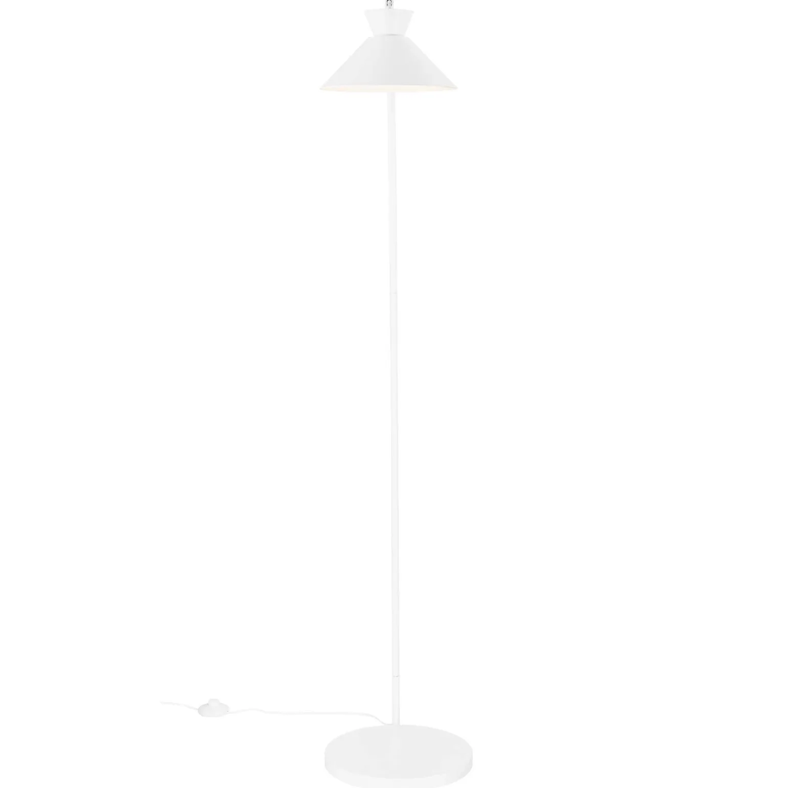 Lampa podłogowa DIAL Nordlux E27 40W Metal Biały