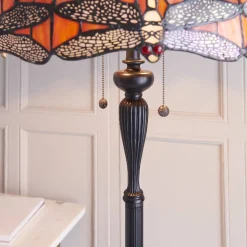 Lampa Podłogowa Dragonfly flame (64070) Tiffany