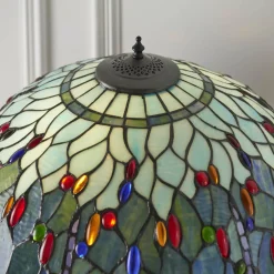 Lampa Podłogowa Dragonfly blue (64069) Tiffany