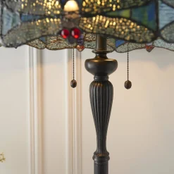 Lampa Podłogowa Dragonfly blue (64069) Tiffany