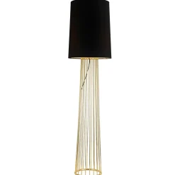 Lampa podłogowa Filo-2 czarno-złota 156 cm (MF1236) - Step into Design