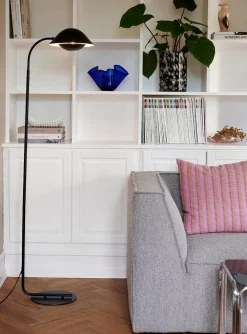 Lampa podłogowa FREYA Nordlux E14 40W Metal Czarny